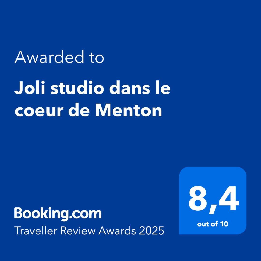 Joli Studio Dans Le Coeur De Menton Ngoại thất bức ảnh